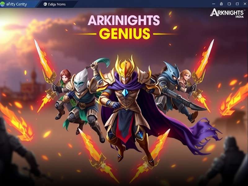 Arknights India Genius Game Interface